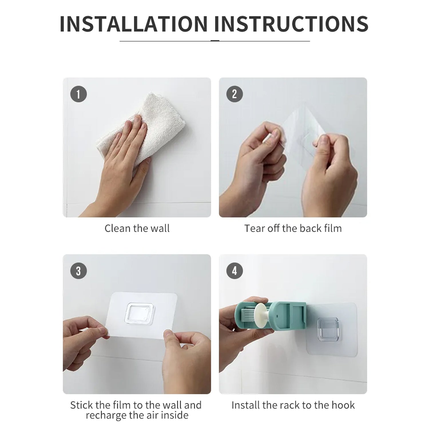 7682 Wall Mounted Mop Holder Brush Broom Hanger Self Adhesive Broom Clip Hanging Holder Clean Tool Mop DeoDap 7682 Wall Mounted Mop Holder Brush Broom Hanger Self Adhesive Broom Clip Hanging Holder Clean Tool Mop DeoDap